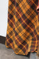 Vintage Check Wool Long Skirt x2点