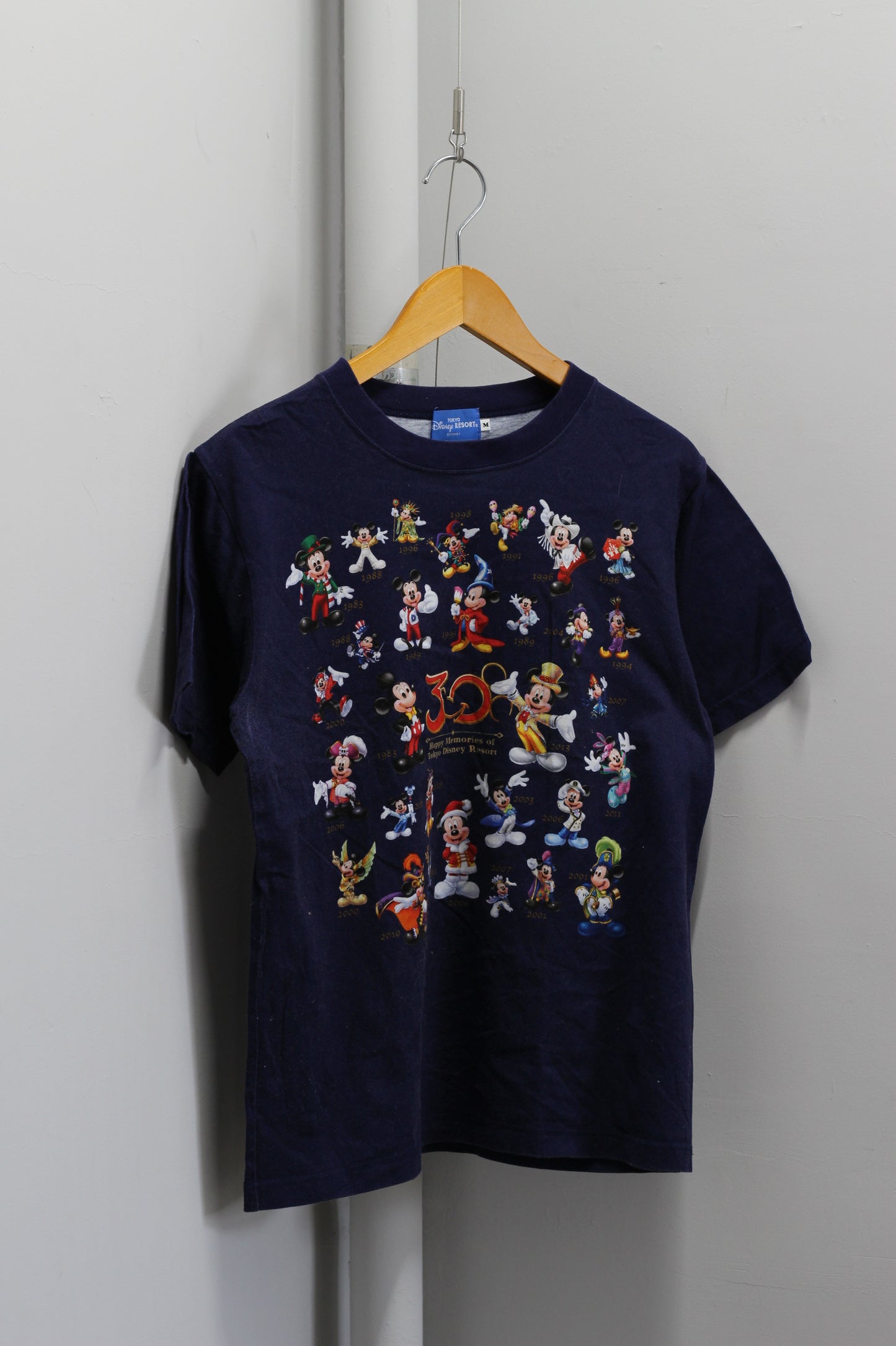 Disney Mickey Mouse Print T-Shirt x2点