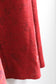 Vintage Red Jacquard Flower Wool Long Skirt x2点