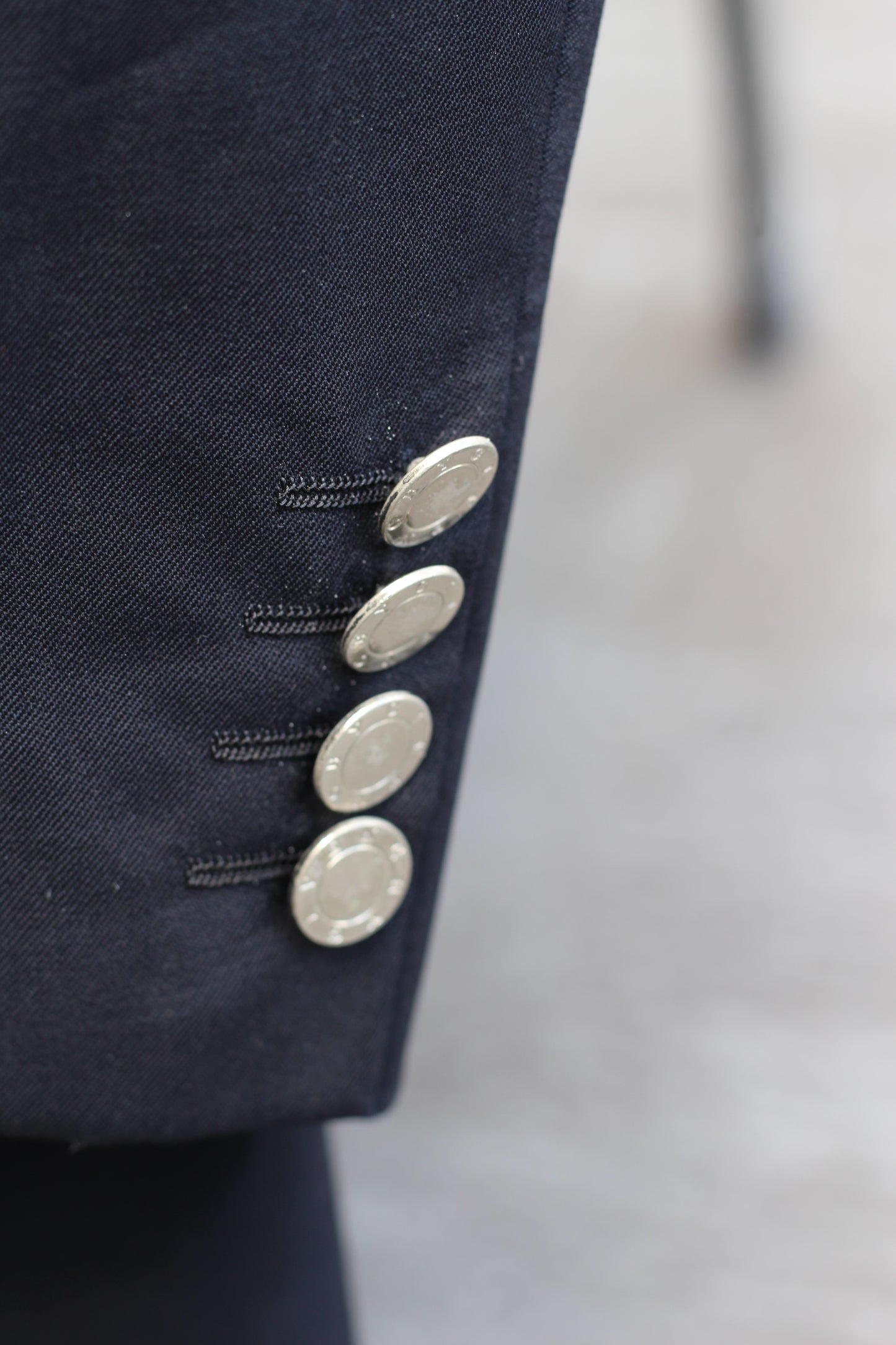 Givenchy Silver Button & Giorgio Armani Silk 100% Luxury Tailored Jacket set x2点