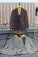 Men's High-Grade Check Tailored Jacket x9点