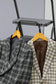 Men's High-Grade Check Tailored Jacket x9点