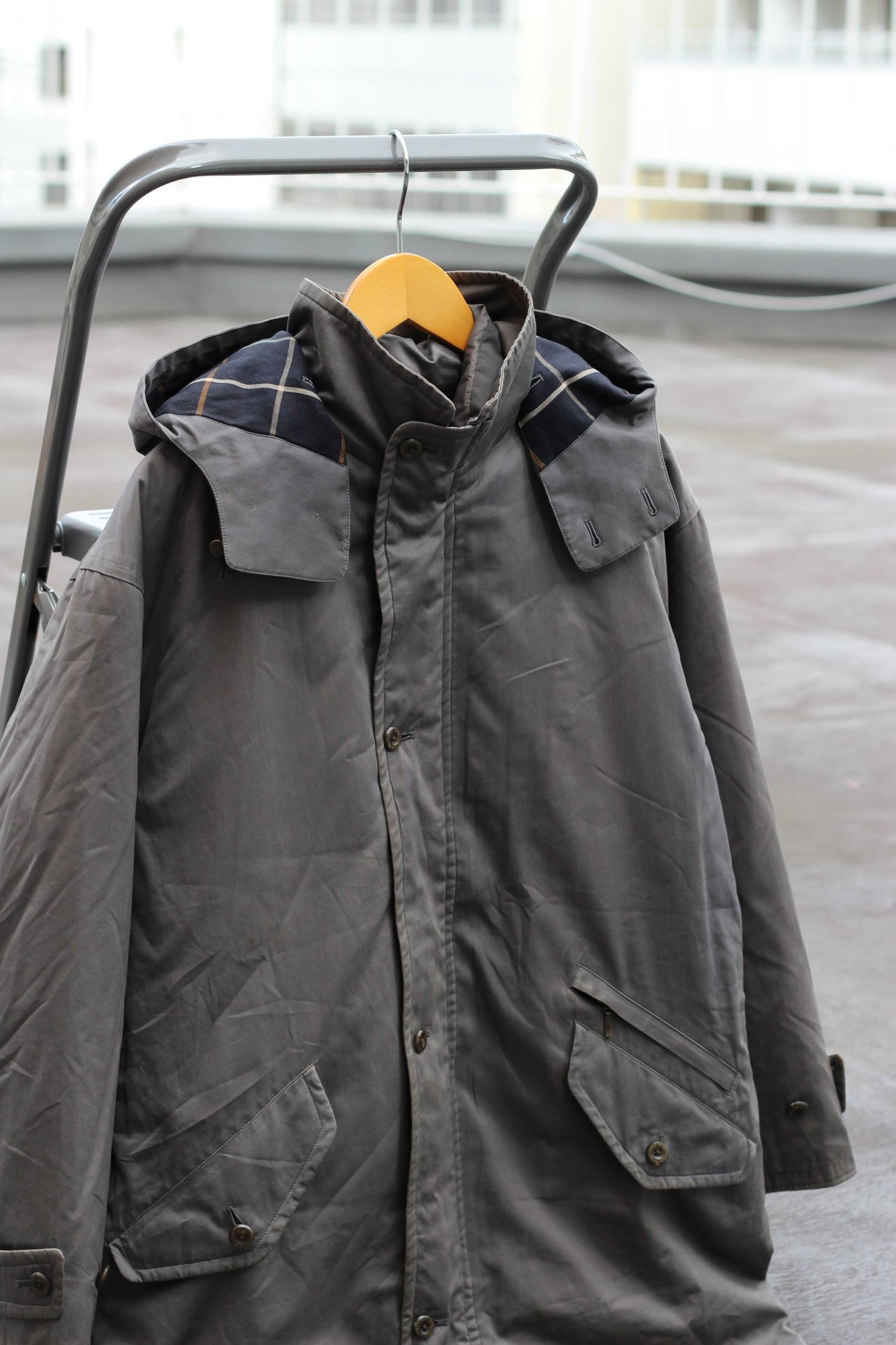 Burberrys Hooded Short Balmacaan Coat set x2点