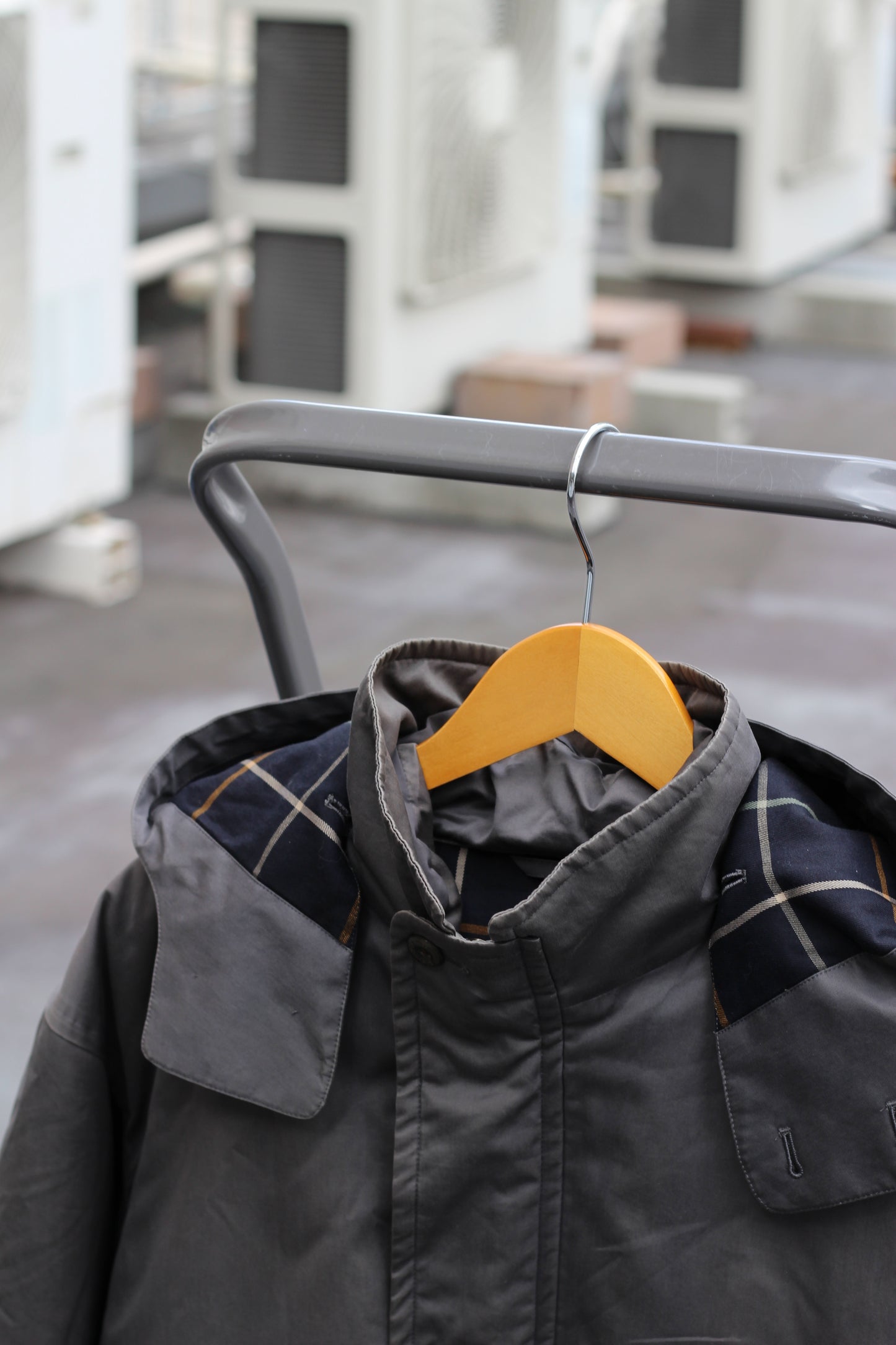 Burberrys Hooded Short Balmacaan Coat set x2点