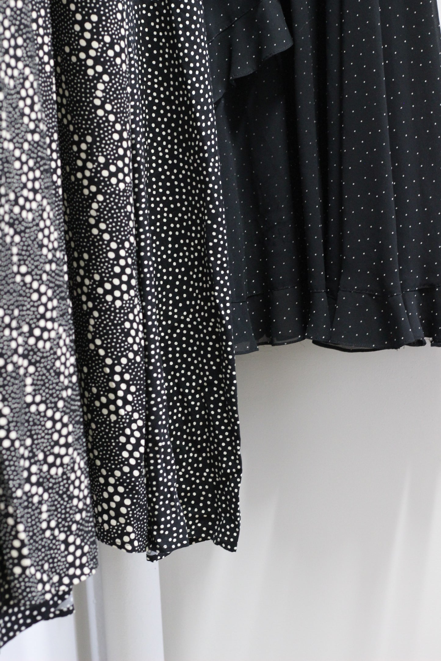 Vintage Dot Long Sleeve One-Piece x10点