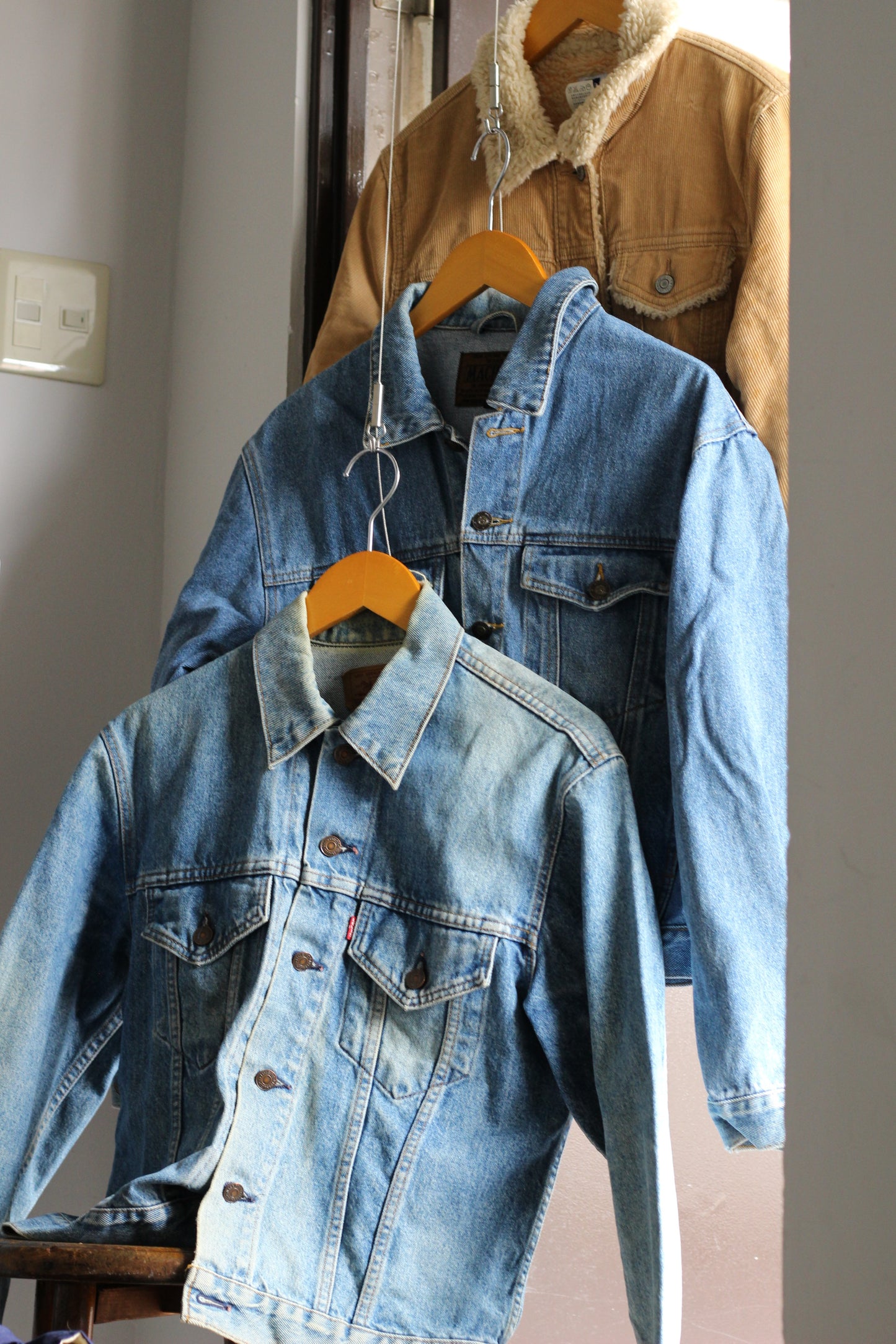 Denim & Corduroy Jacket x4点