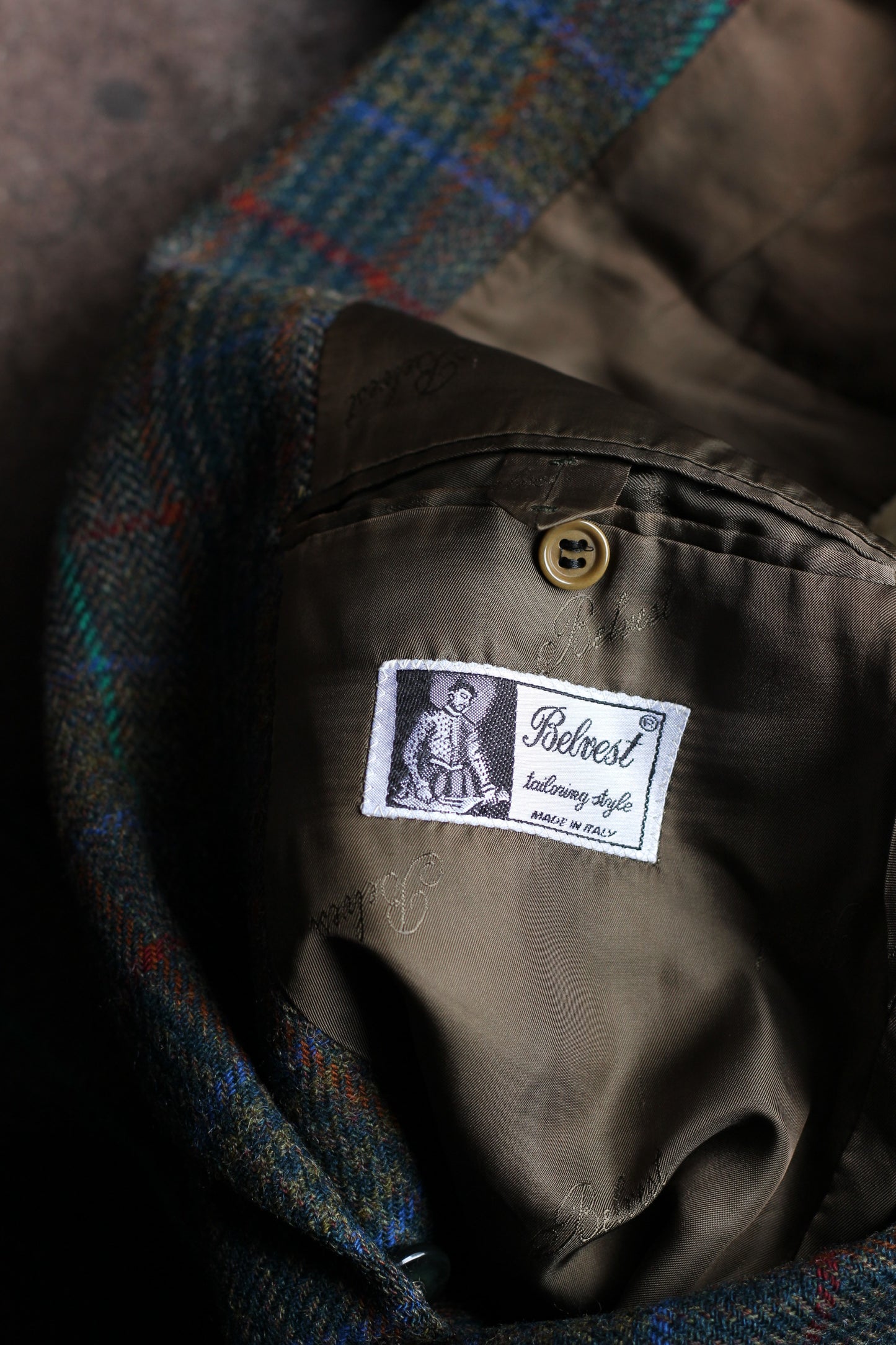 Men's Vintage Made In Italy & Uk Tailored Jacket x6点