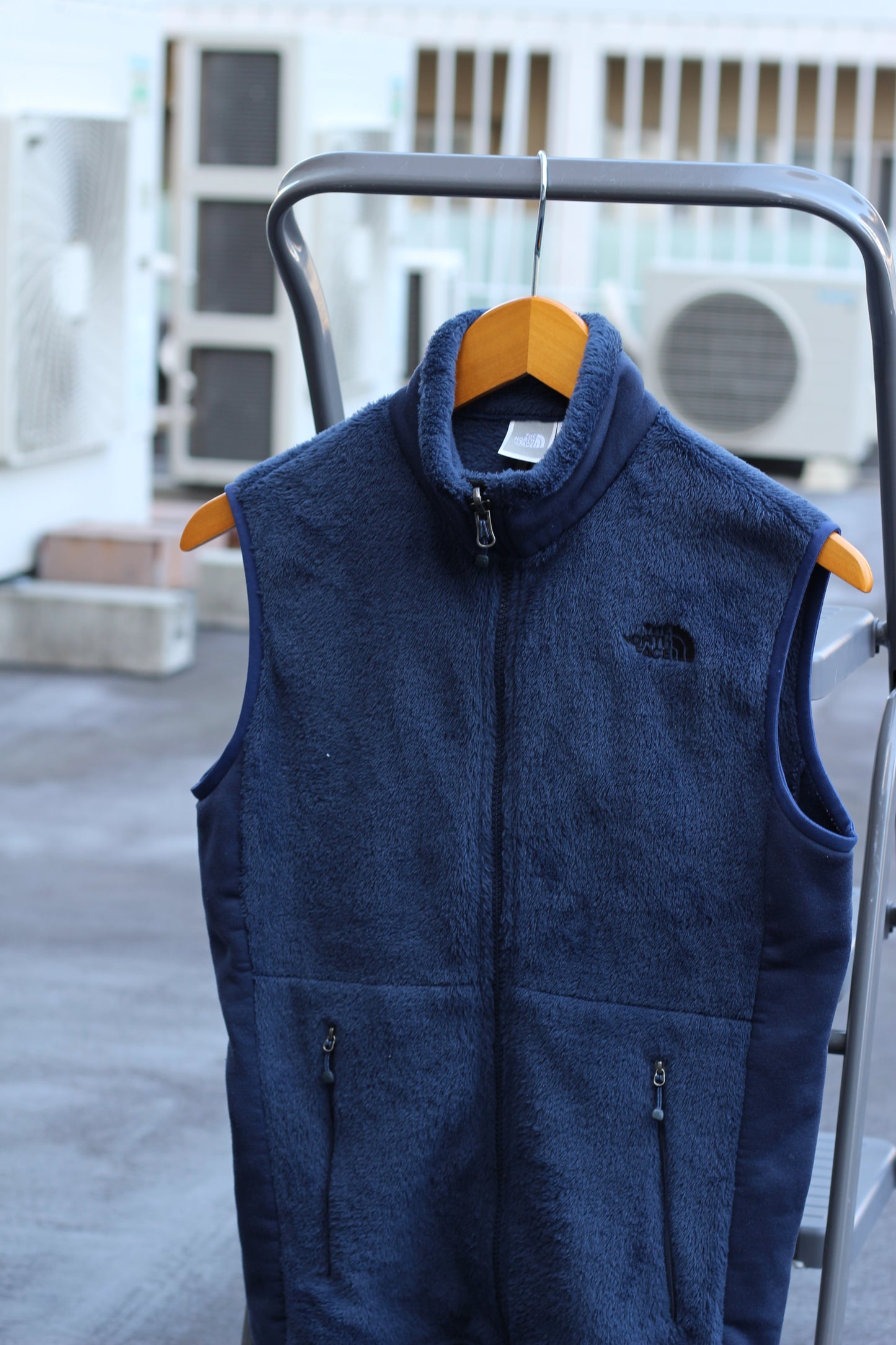 The North Face & Columbia & L.L.Bean Zip-Up Fleece Vest set x3点