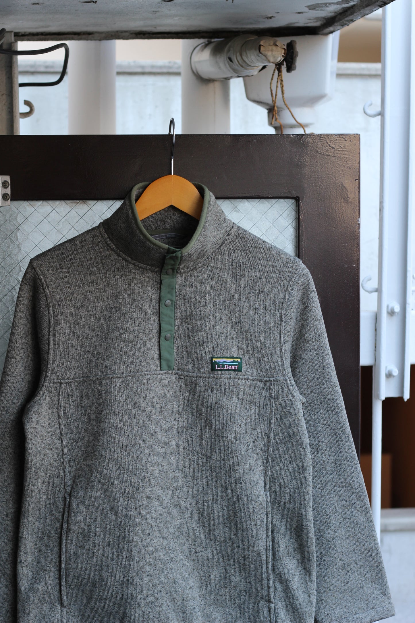 The North Face & L.L.Bean Henley Neck Fleece Pullover set x2点