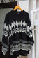 Vintage Men's Black Design Knit x6点