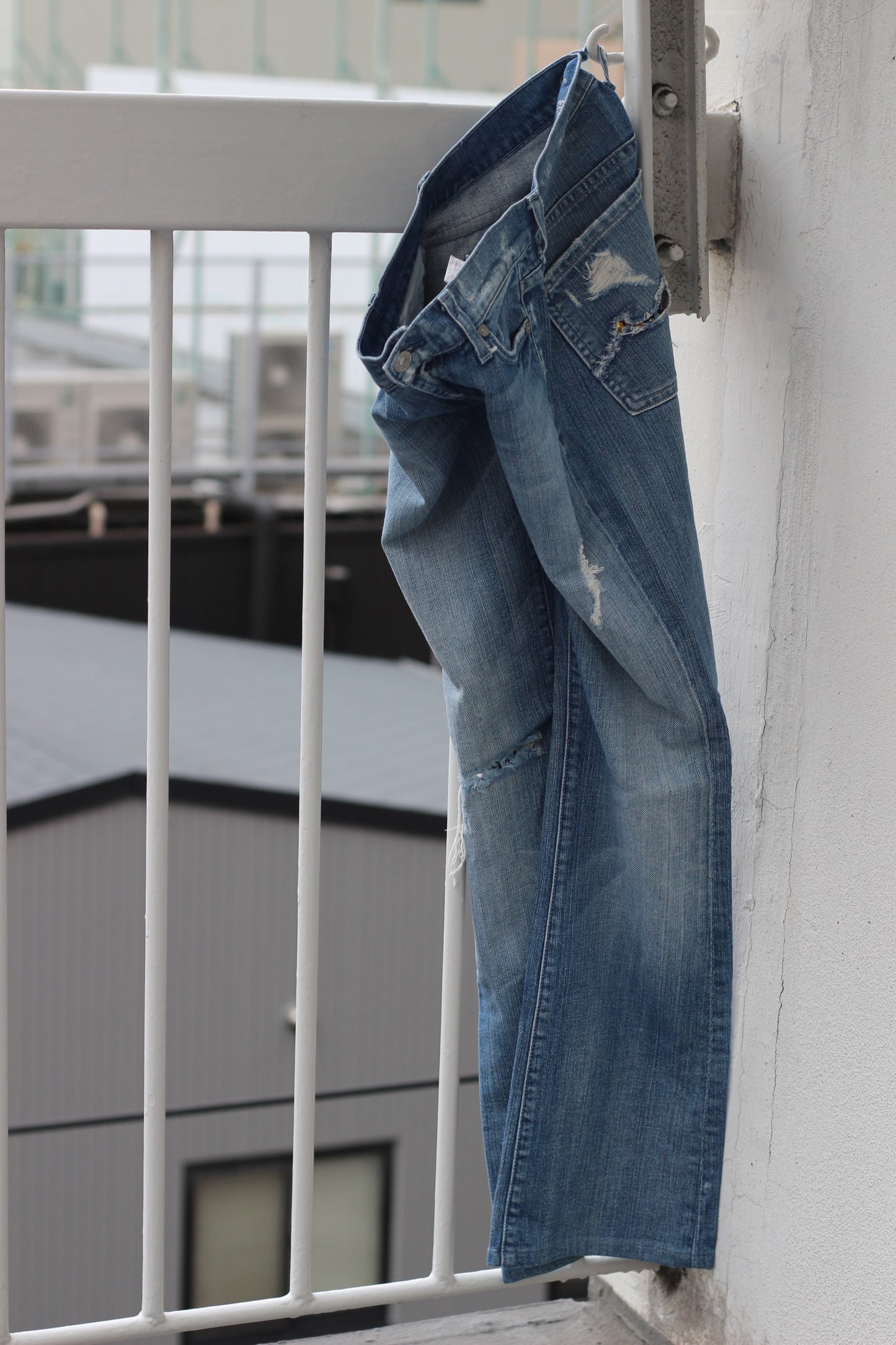 Y2K denim pants x2点