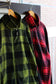Columbia Check Fleece Zip-Up Jacket set x2点
