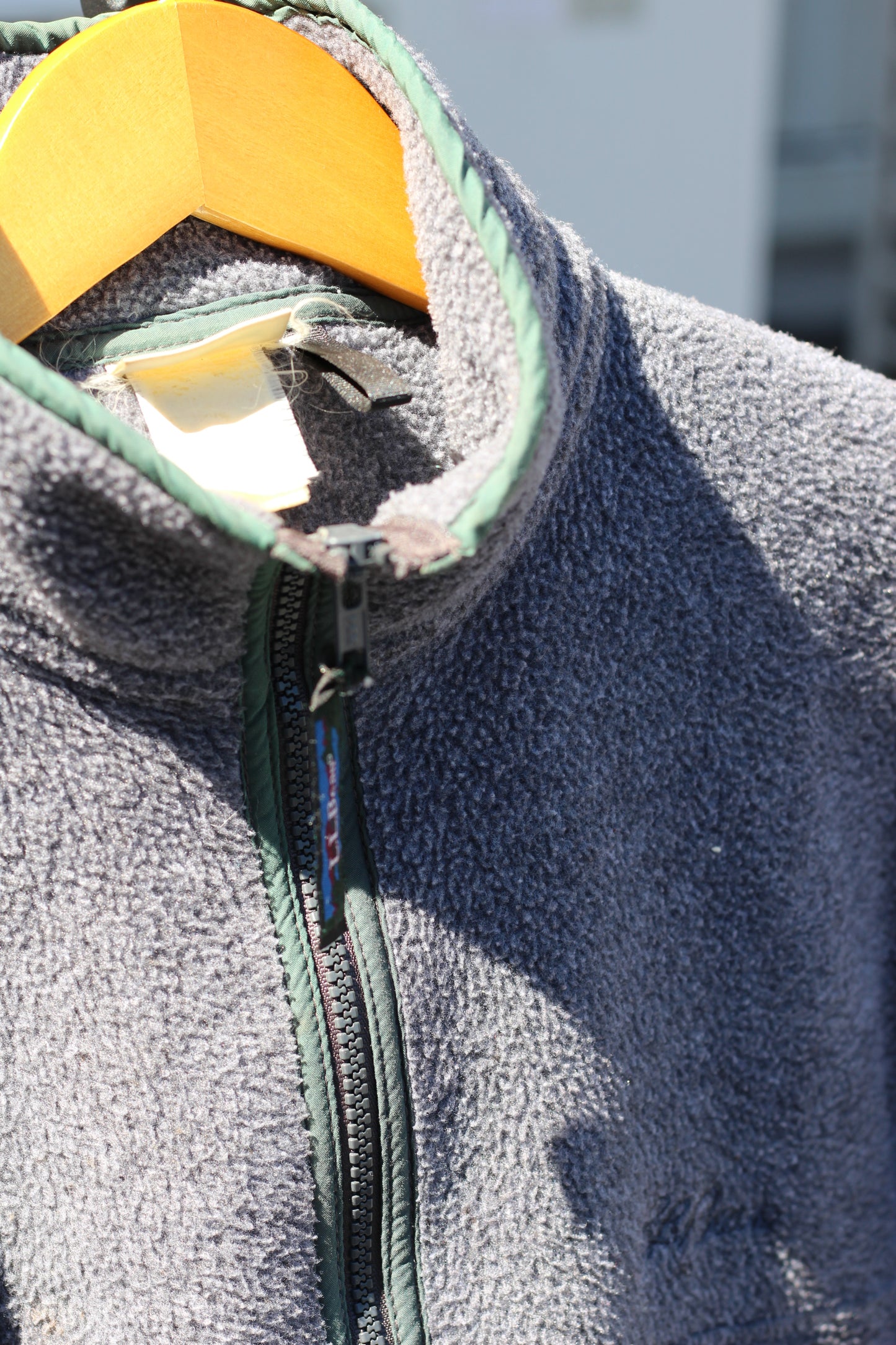 80-90's L.L.Bean Gray Fleece Zip-Up Jacket set x3点