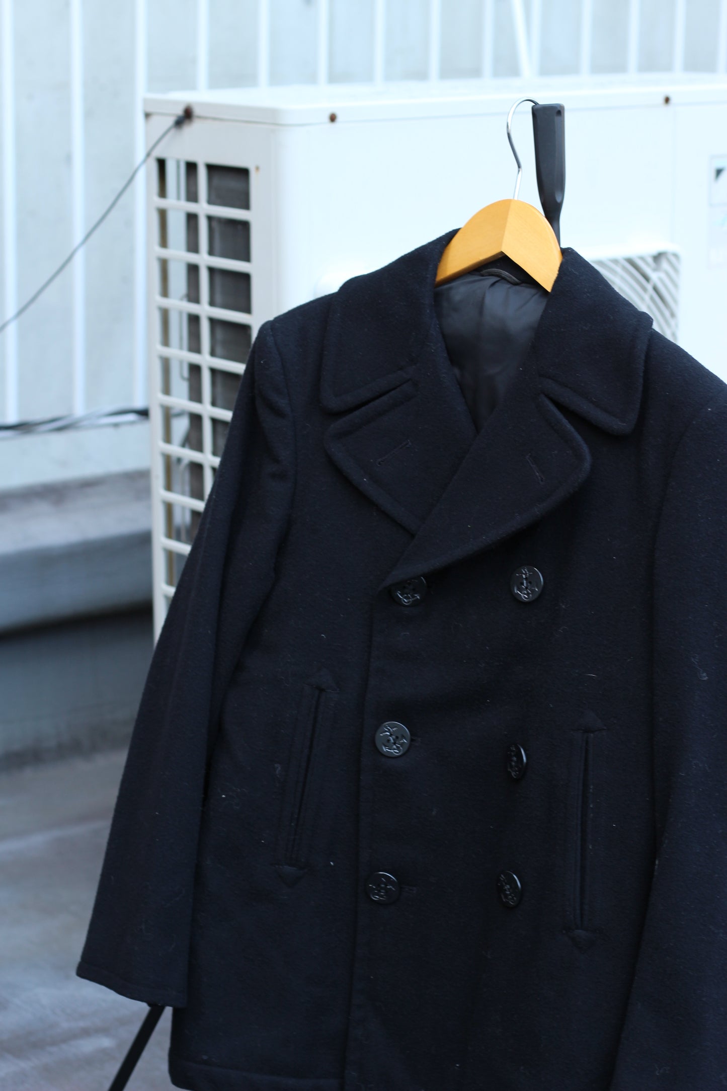 80's U.S. Navy Pea Coat & 70's-80's Royal Navy Serge Jacket set x2点