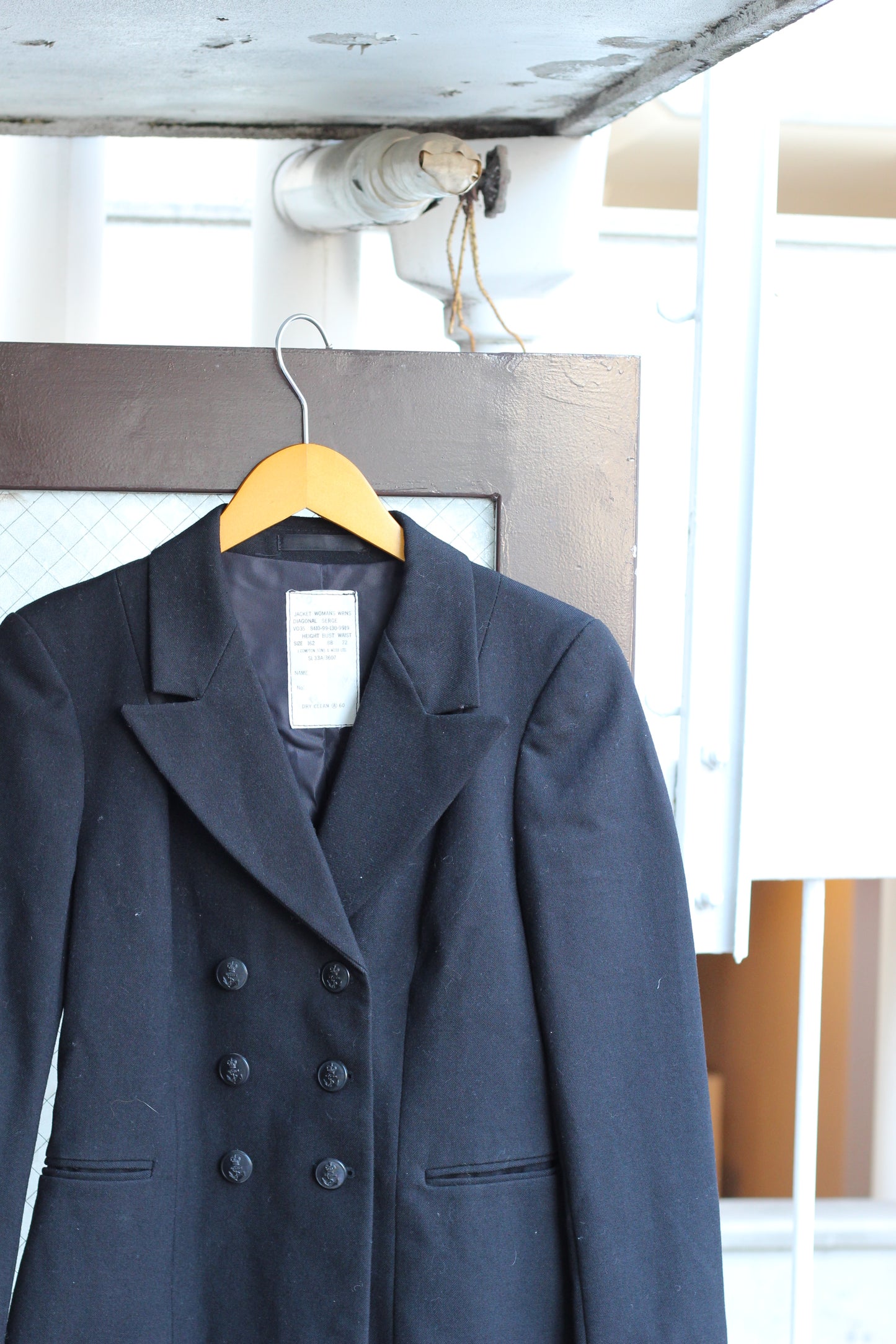 80's U.S. Navy Pea Coat & 70's-80's Royal Navy Serge Jacket set x2点