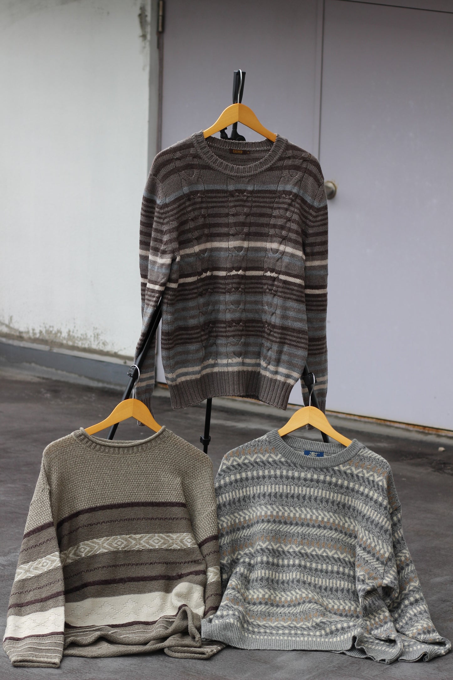 Vintage Border Design Knit x8点