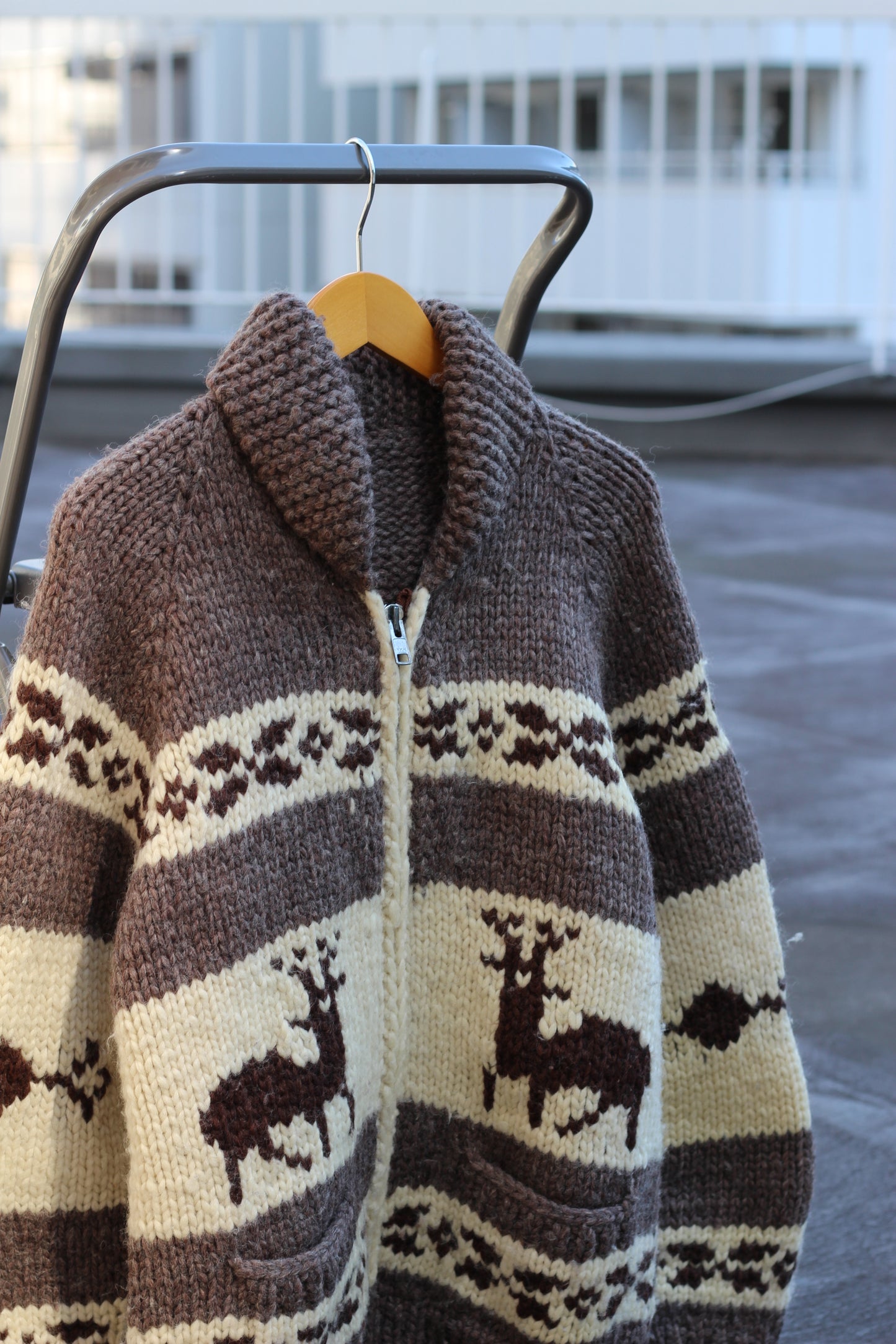 Made In Canada Vintage Cowichan Zip-Up Sweater set x4点