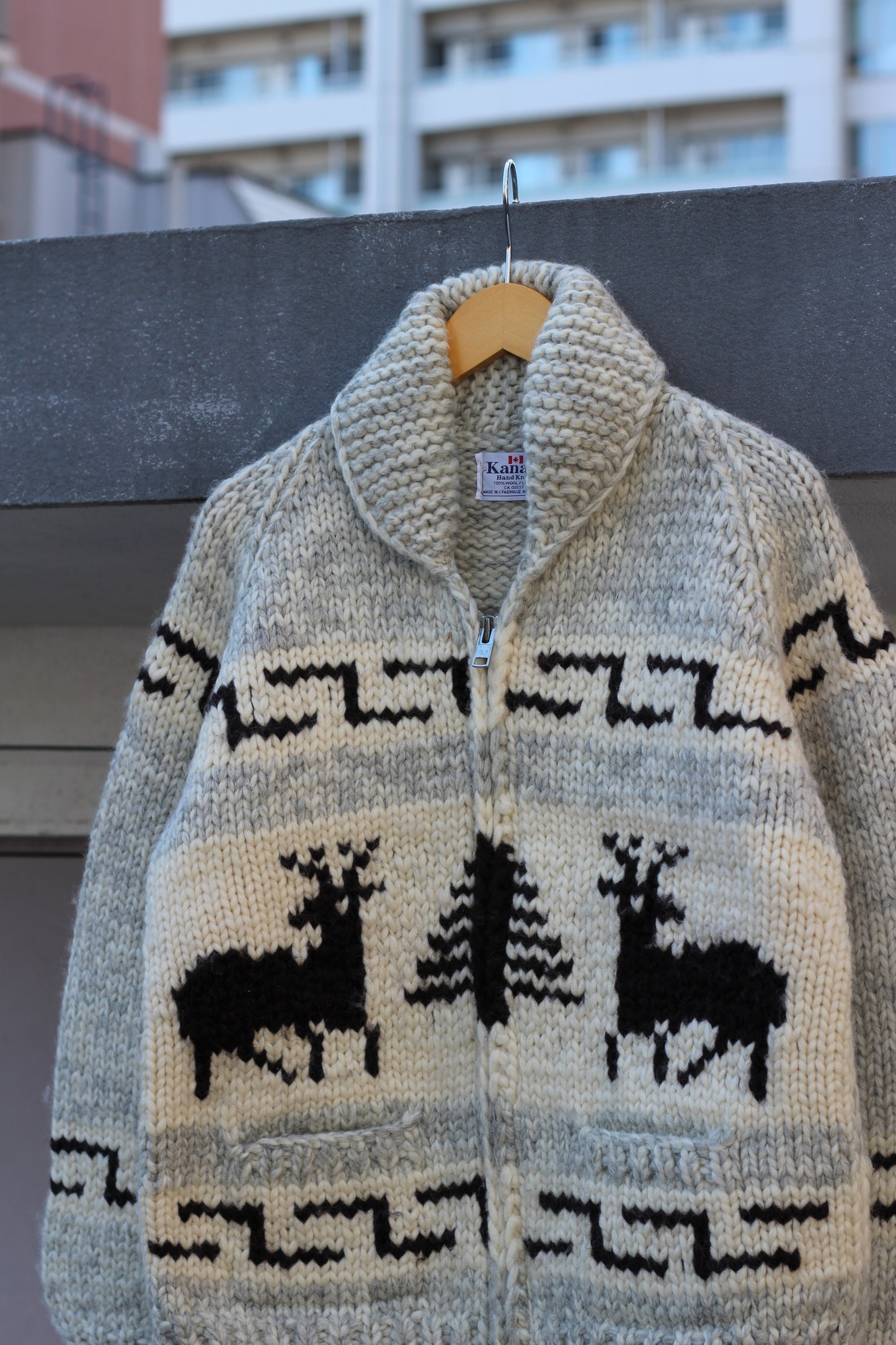 Made In Canada Vintage Cowichan Zip-Up Sweater set x4点