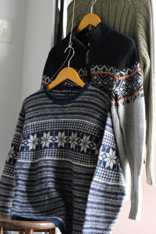 Old Uniqlo Knit x3点