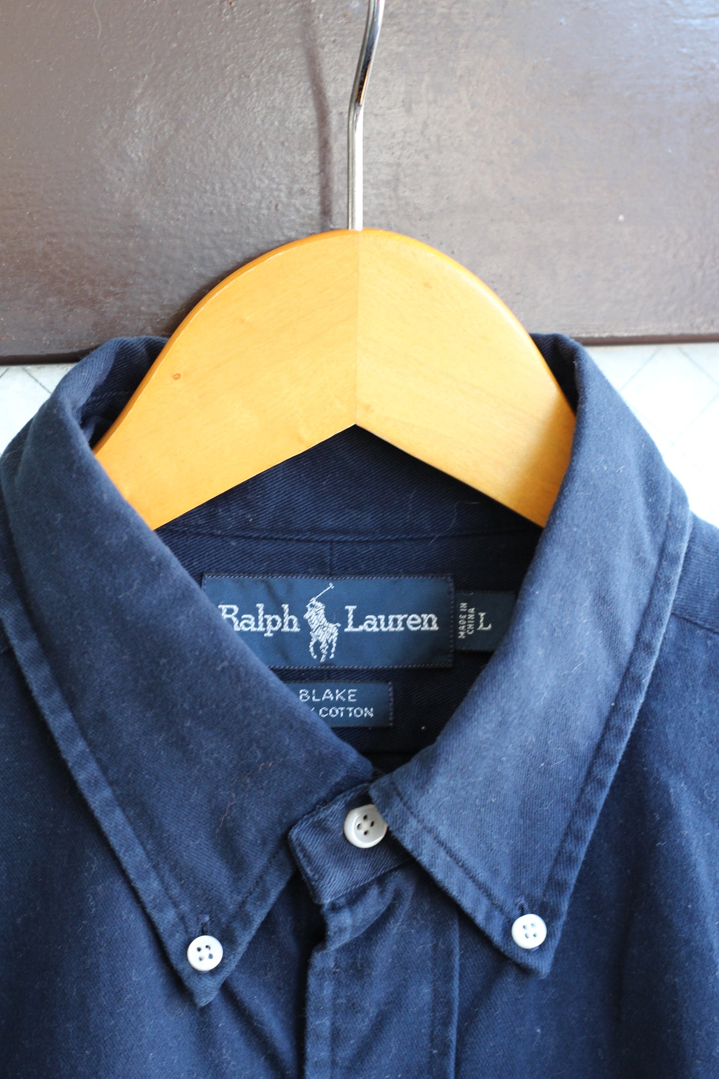 90's Ralph Lauren BLAKE & BLAIRE Long Sleeve Shirt set x2点