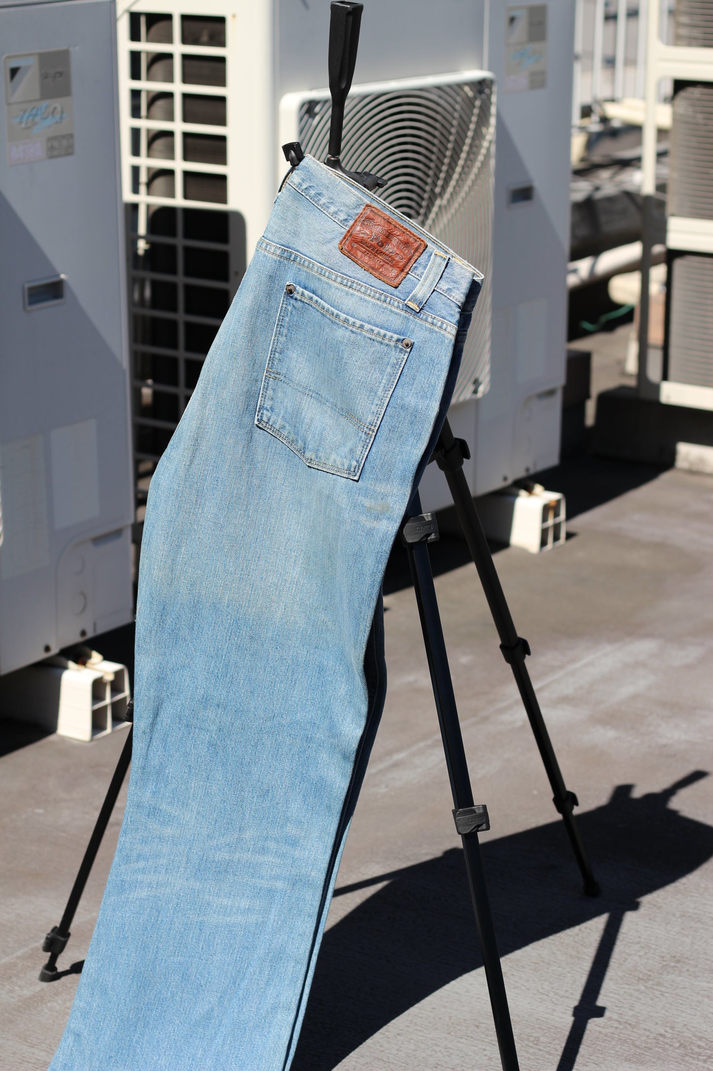 90's Made In Mexico Polo Ralph Lauren Denim Pants set x2点
