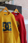 90's Made In USA DC SHOE & Quik Silver Street Style Print Sweatshirt set x2点