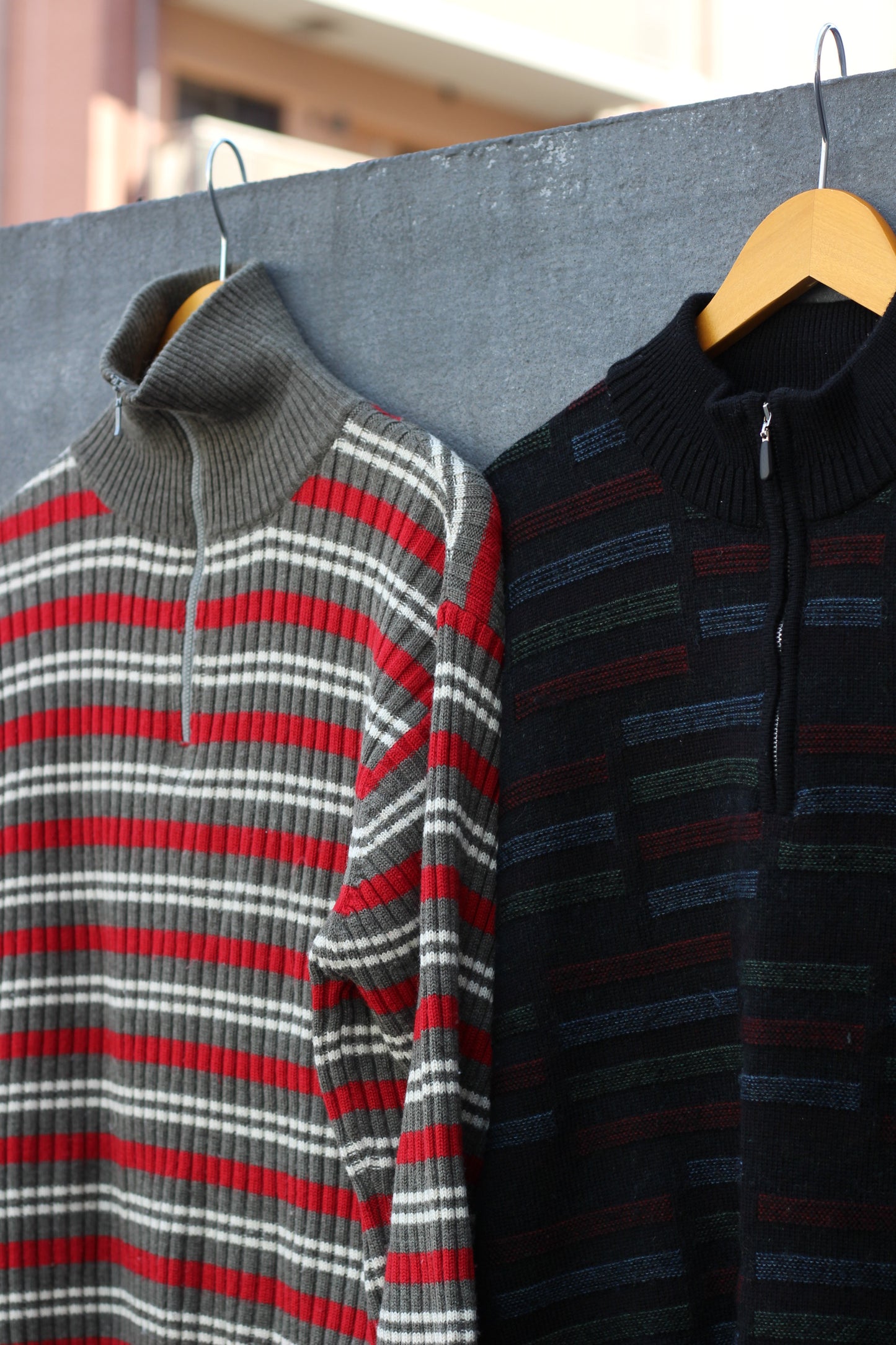Men's Design Half-Zip Knit x6点