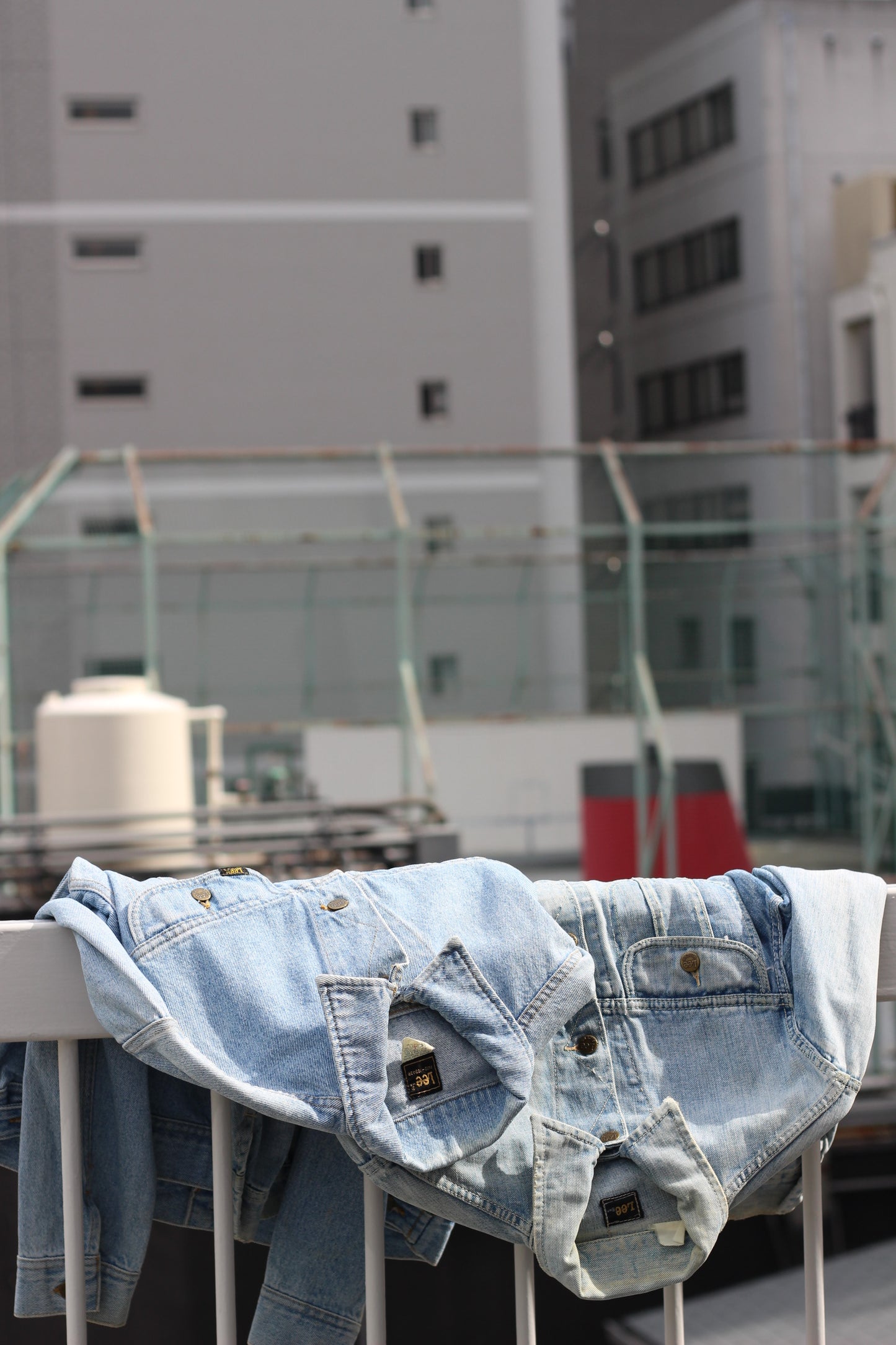 Made in USA Lee denim jacket x2点