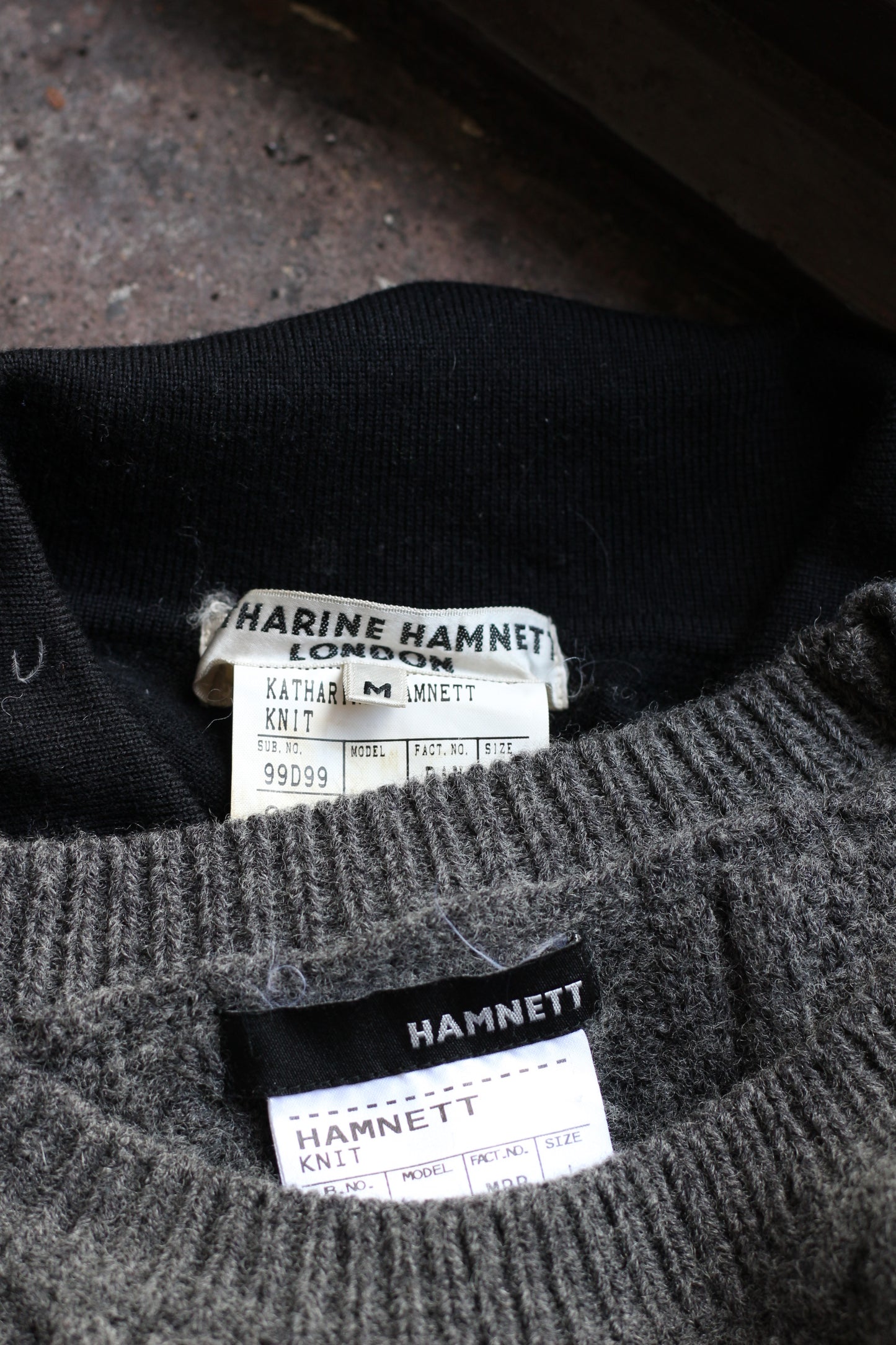 Katharine Hamnett London Knitwear x2点