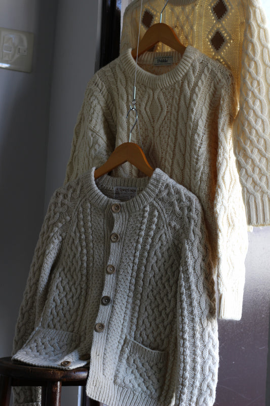 Fisherman Sweater x3点