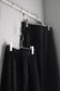 Vintage Black Suede Leather Skirt x3点