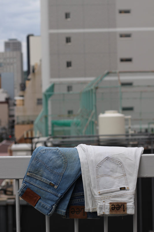 Made in USA Lee denim pants x3点