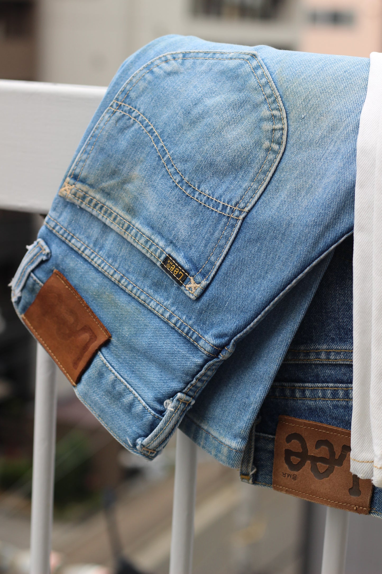 Made in USA Lee denim pants x3点