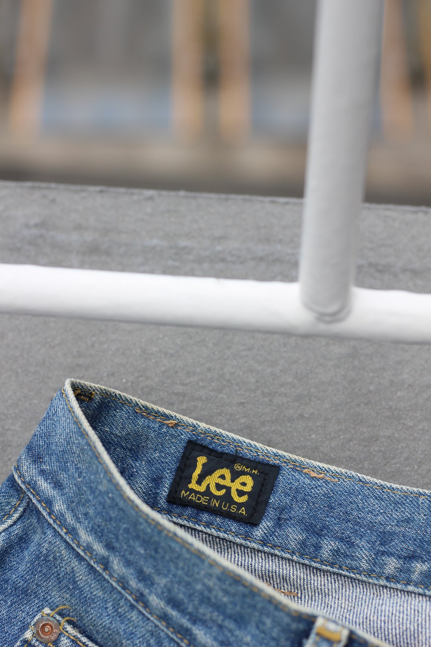 Made in USA Lee denim pants x3点