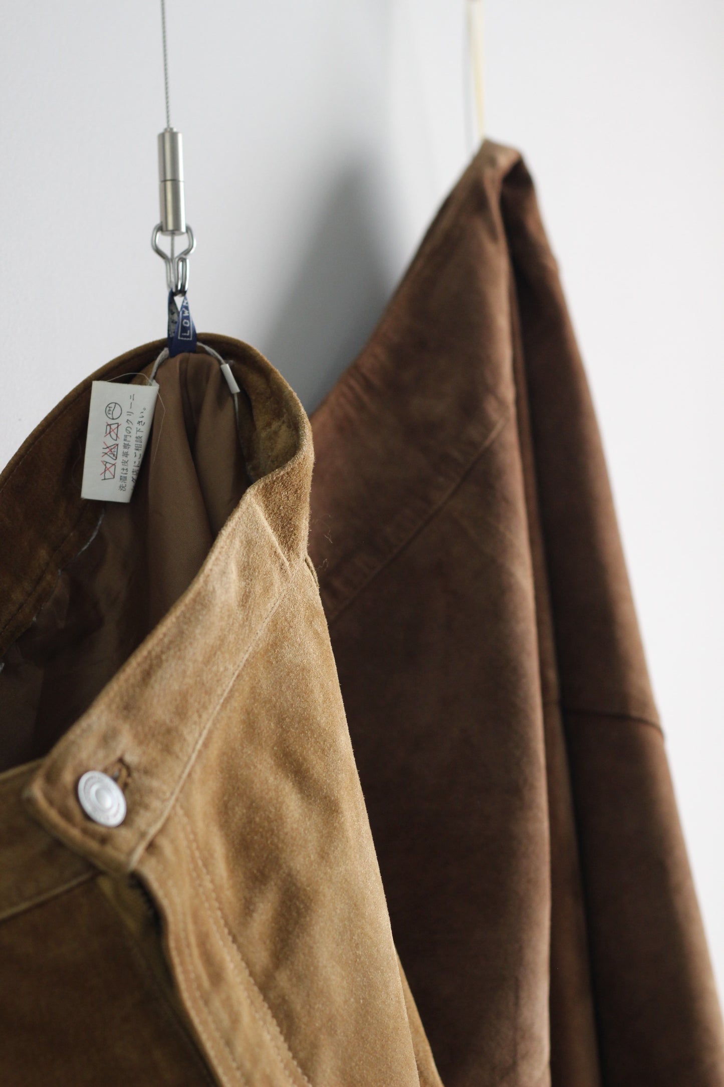 Vintage Color Suede Leather Skirt x9点