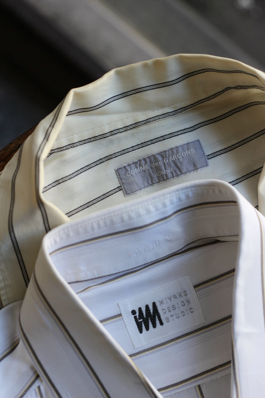 Old Comme Des Garçons Homme & Issey Miyake Short Sleeve Shirt set x2点