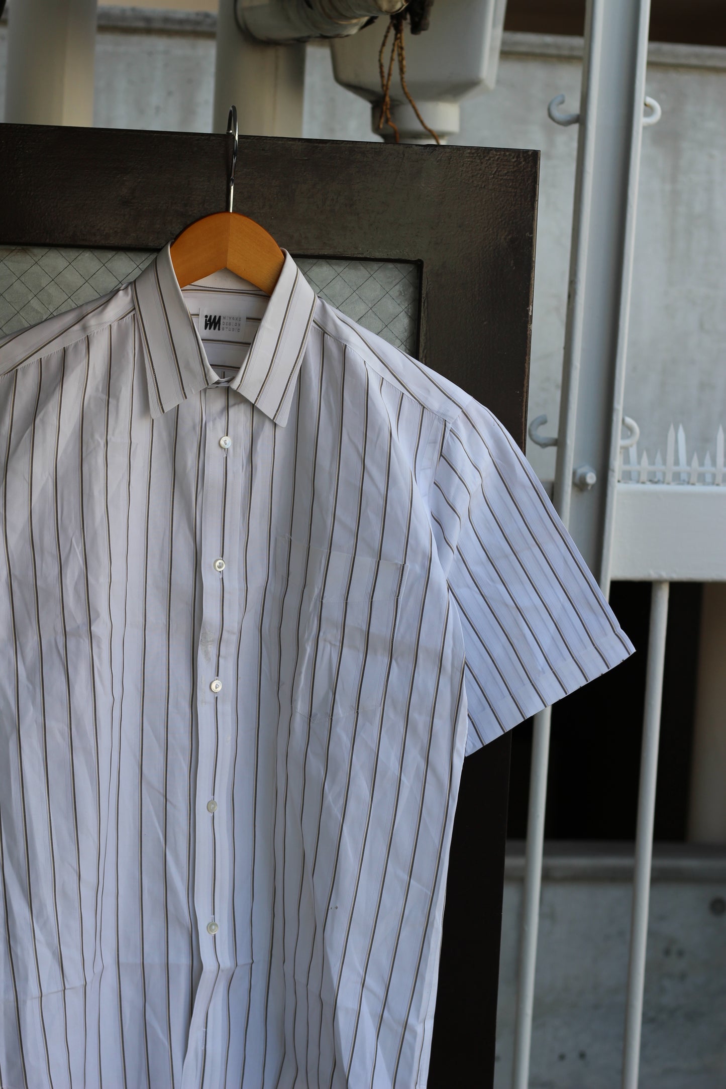 Old Comme Des Garçons Homme & Issey Miyake Short Sleeve Shirt set x2点