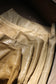 Vintage Beige Leather Skirt x5点
