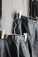 Vintage Y2K Black Leather Mini&Midi Skirt x10点