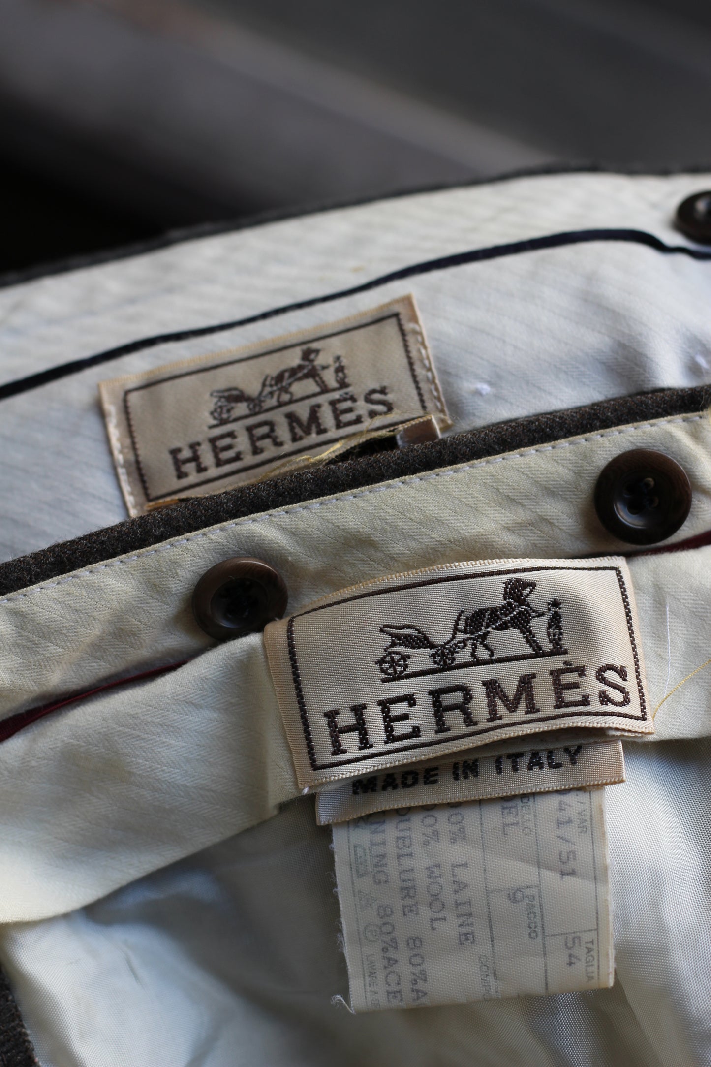 Men's Hermes Slacks set x2点