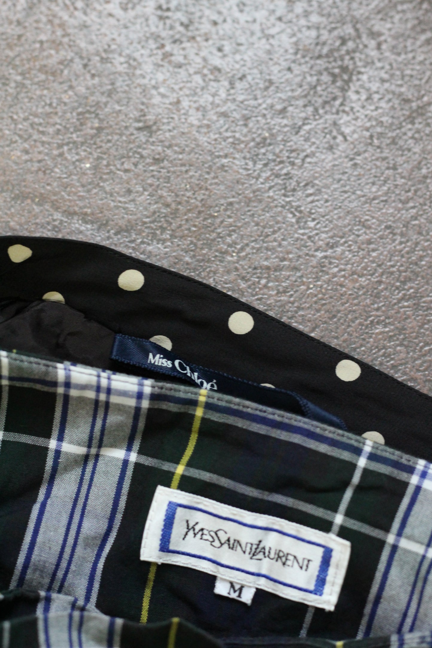 Yves Saint Laurent & Chloé Design Skirts x2点