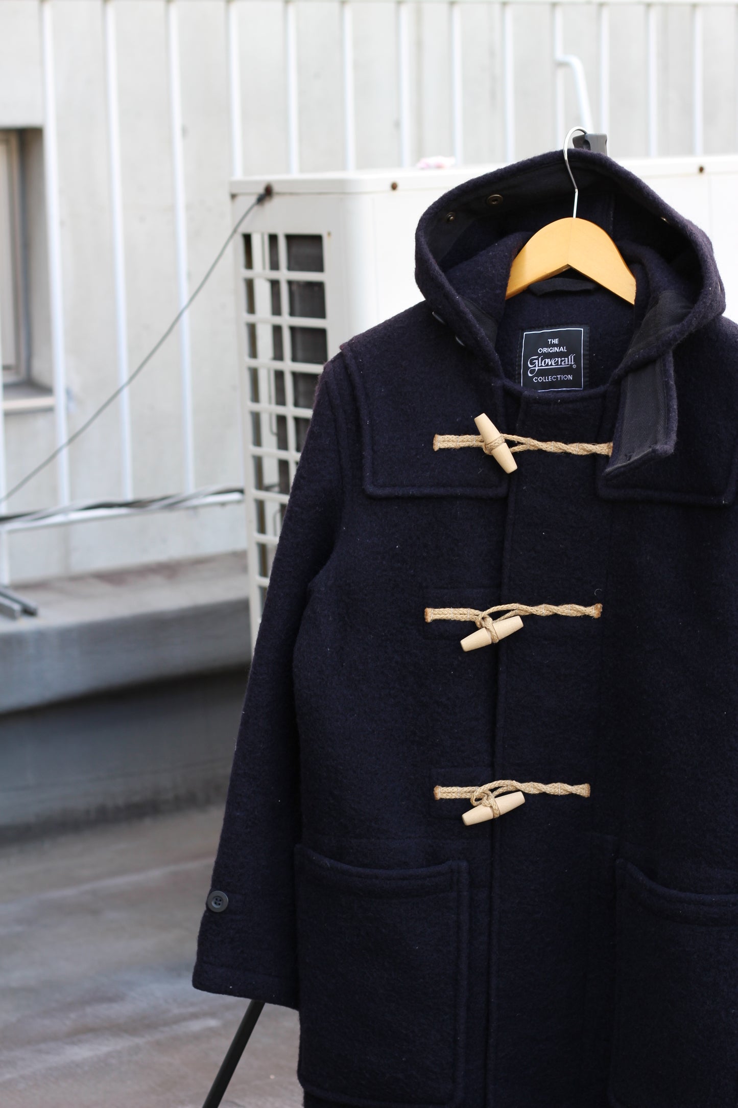 80-90's Made In UK GLOVERALL Vintage Navy Duffle Coat set x3点