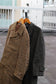80-90's Made In UK & West Germany Vintage Tweed & Houndstooth Stand Collar Coat set x2点