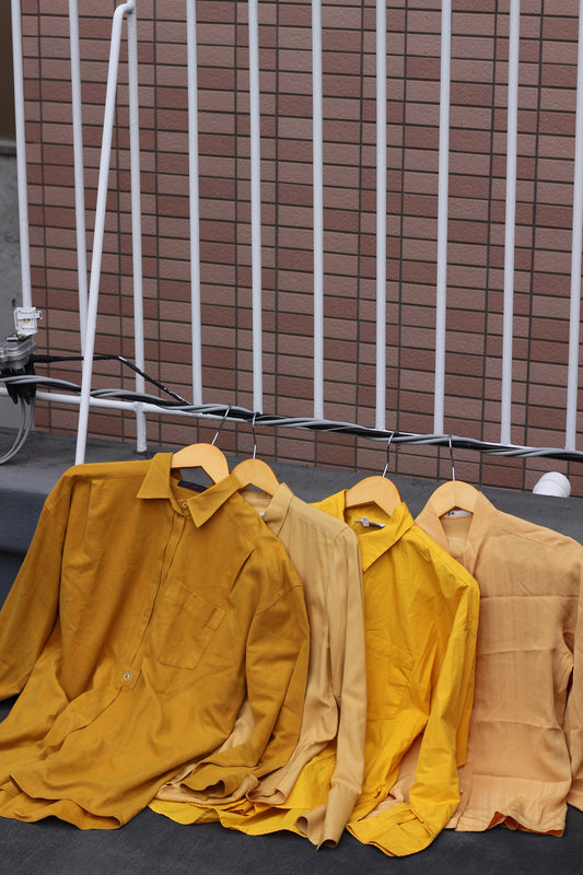 Ladies yellow item x7点