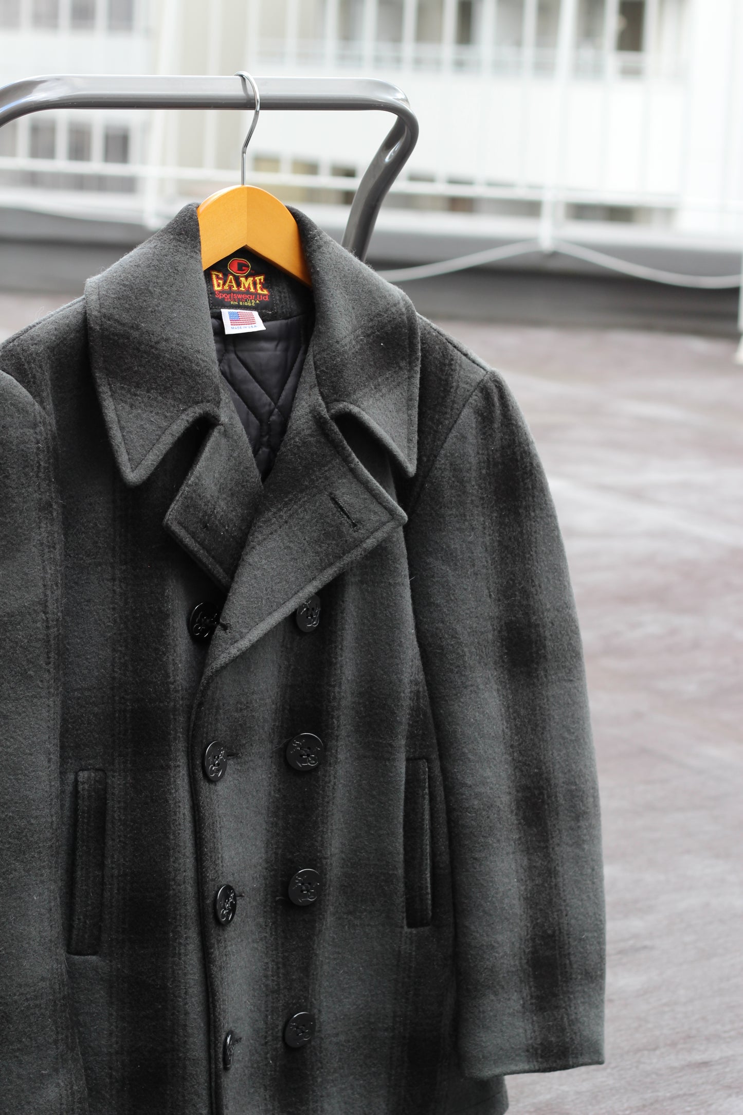 80-90's Made In USA Schott & Vintage Peacoat set x3点