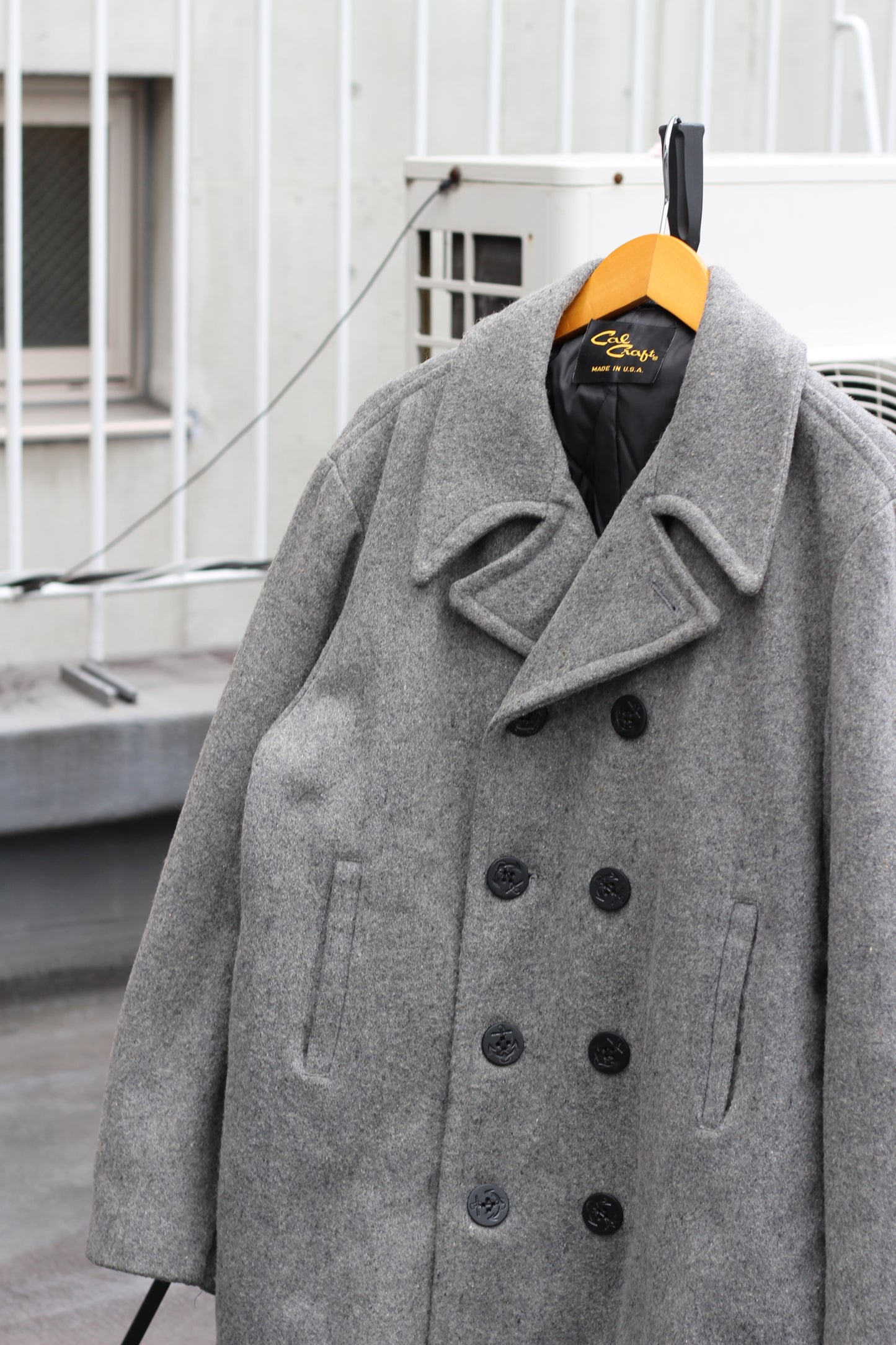 80-90's Made In USA Schott & Vintage Peacoat set x3点