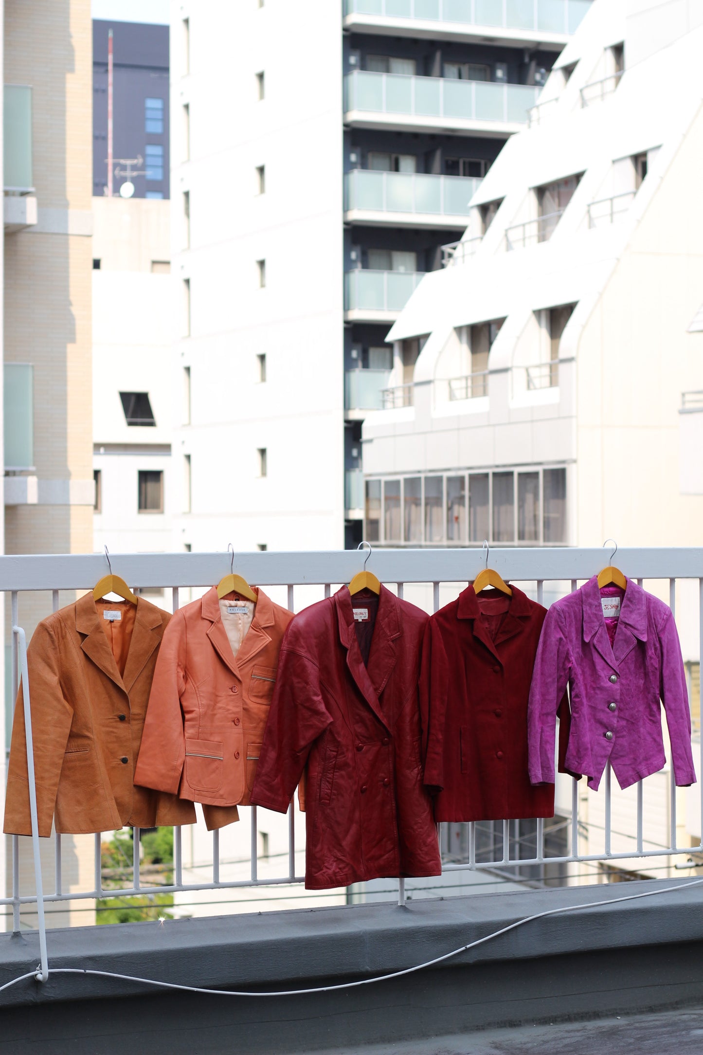 Women's Vintage Collar Leather Jacket x5点