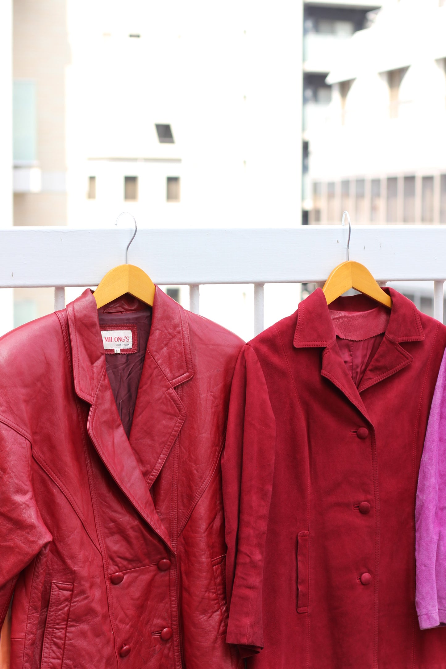 Women's Vintage Collar Leather Jacket x5点