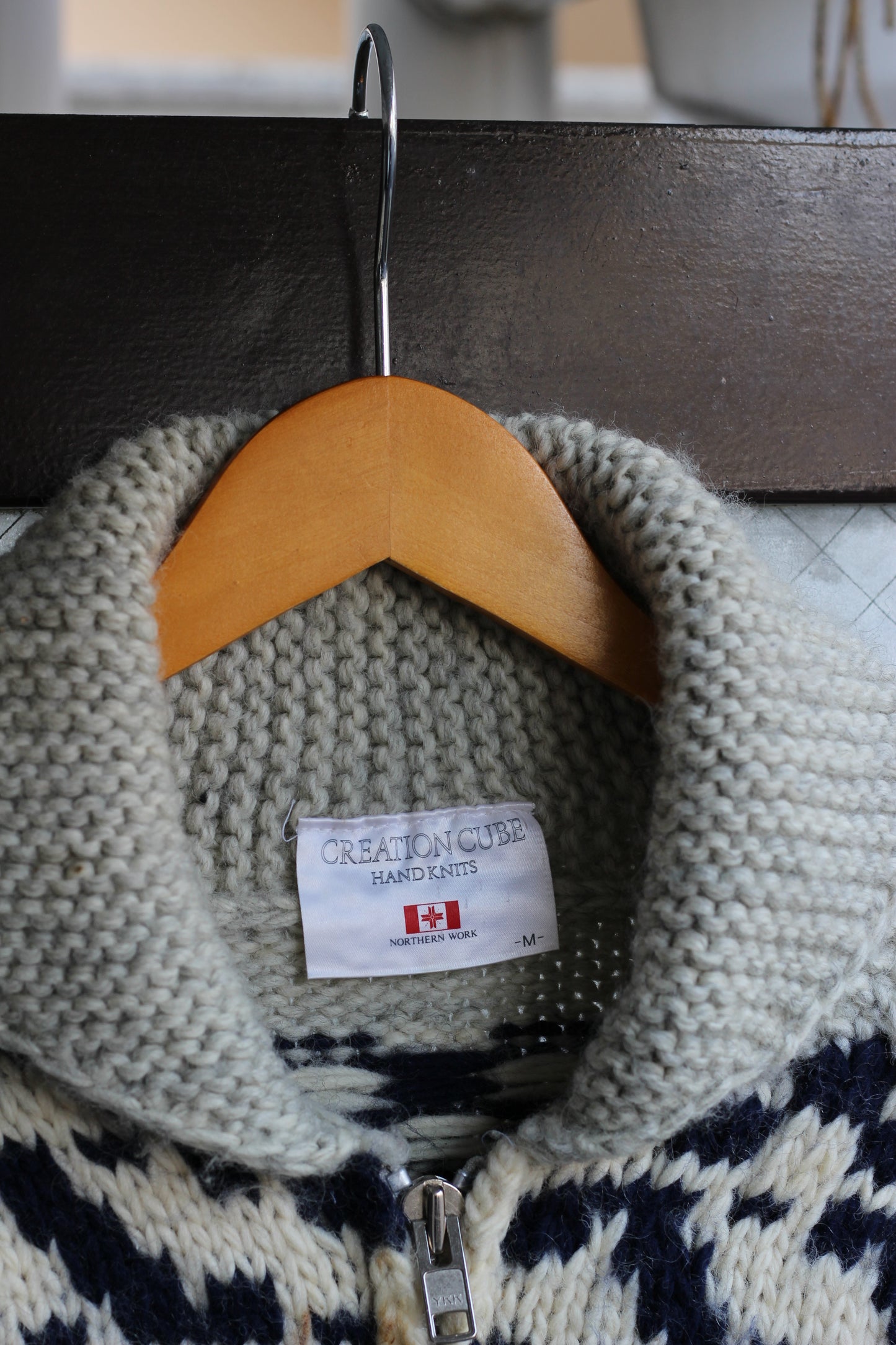 90's First Down & Vintage Cowichan Sweater set x2点