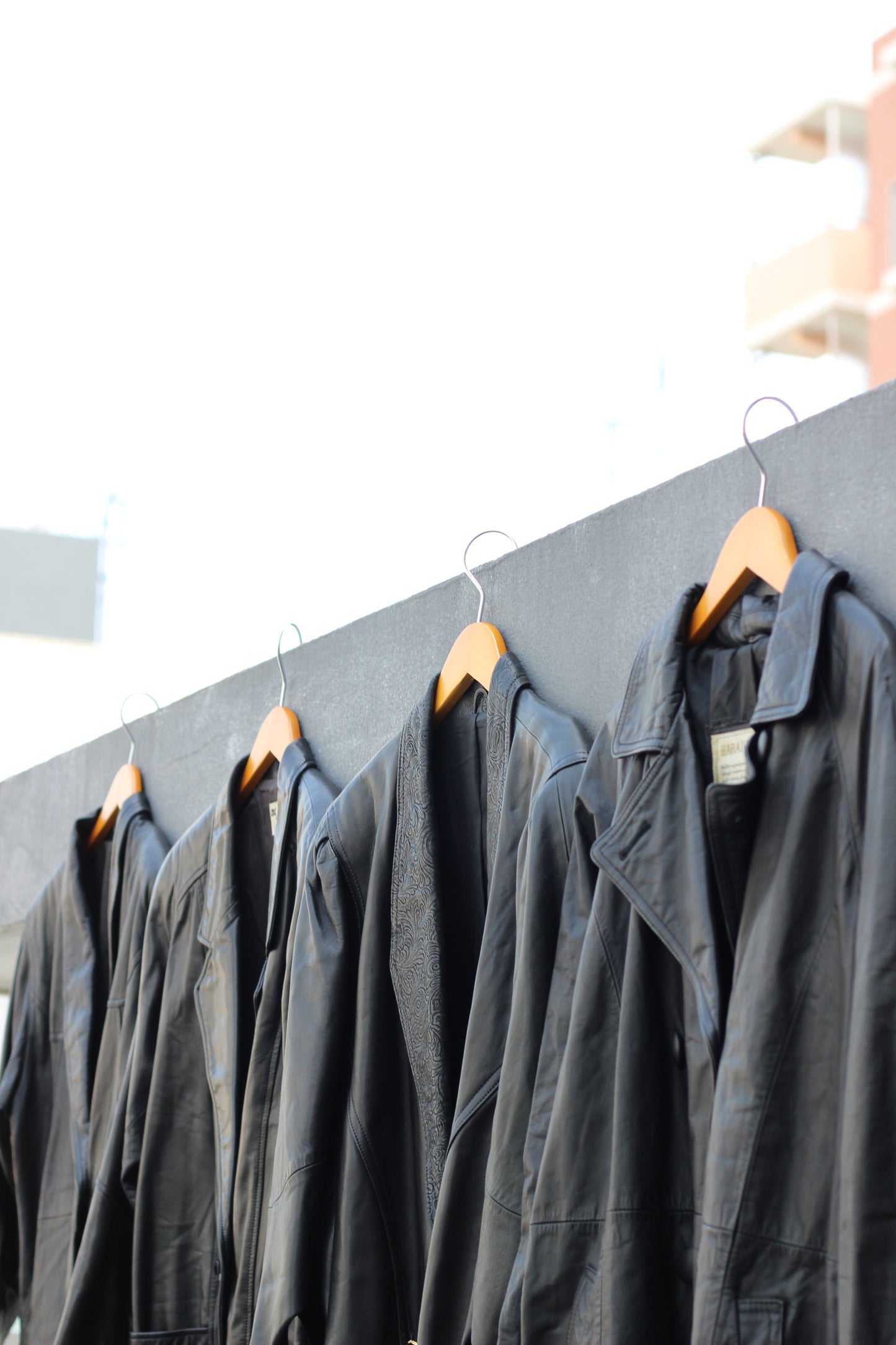 Women's Vintage Chester Design Leather Jacket x4点